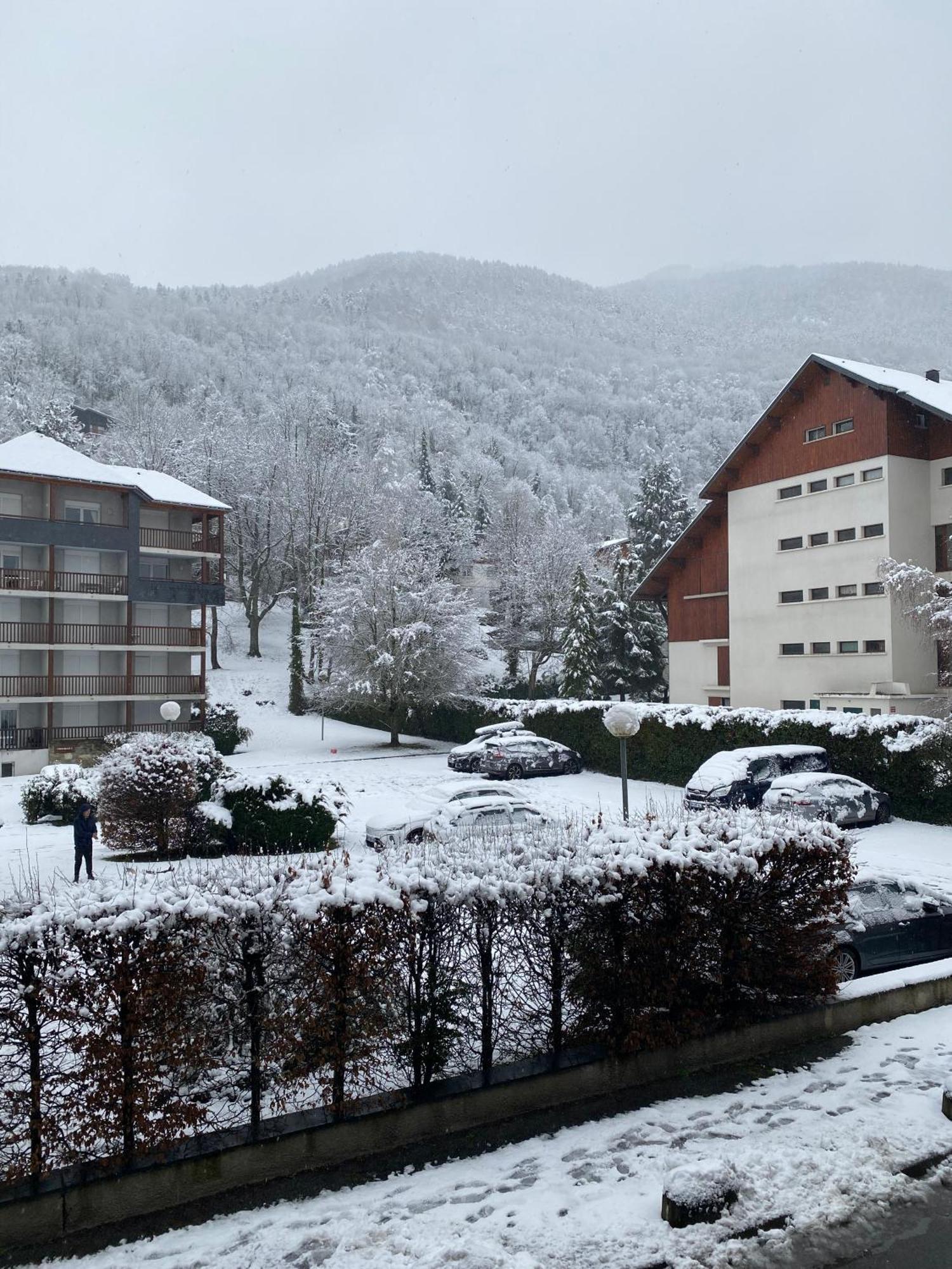 Appartement T2+Coin Nuit 6 Pers Residence De Cami Real Au Centre Du Village De Saint Lary Soulan Avec Piscine Interieure+ Sauna Et Hammam Eksteriør billede