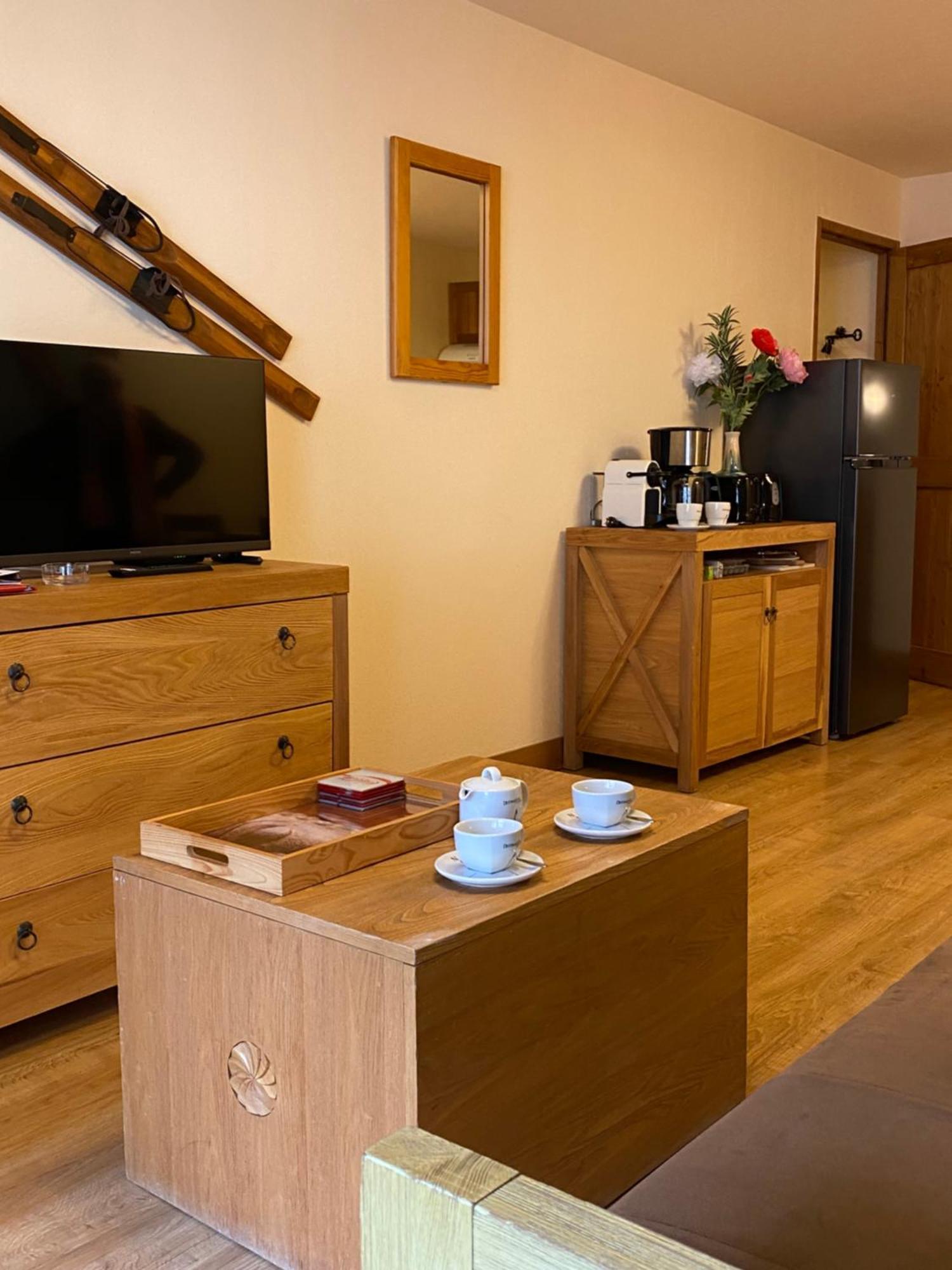 Appartement T2+Coin Nuit 6 Pers Residence De Cami Real Au Centre Du Village De Saint Lary Soulan Avec Piscine Interieure+ Sauna Et Hammam Eksteriør billede